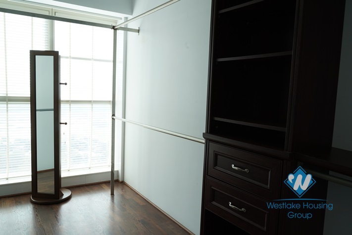Large two bedrooms apartment for rent in L building, Ciputra, Ha Noi
